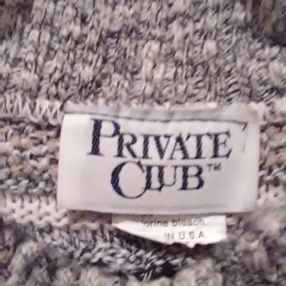 Thick Men's Sweater, long - Picture 7 of 7